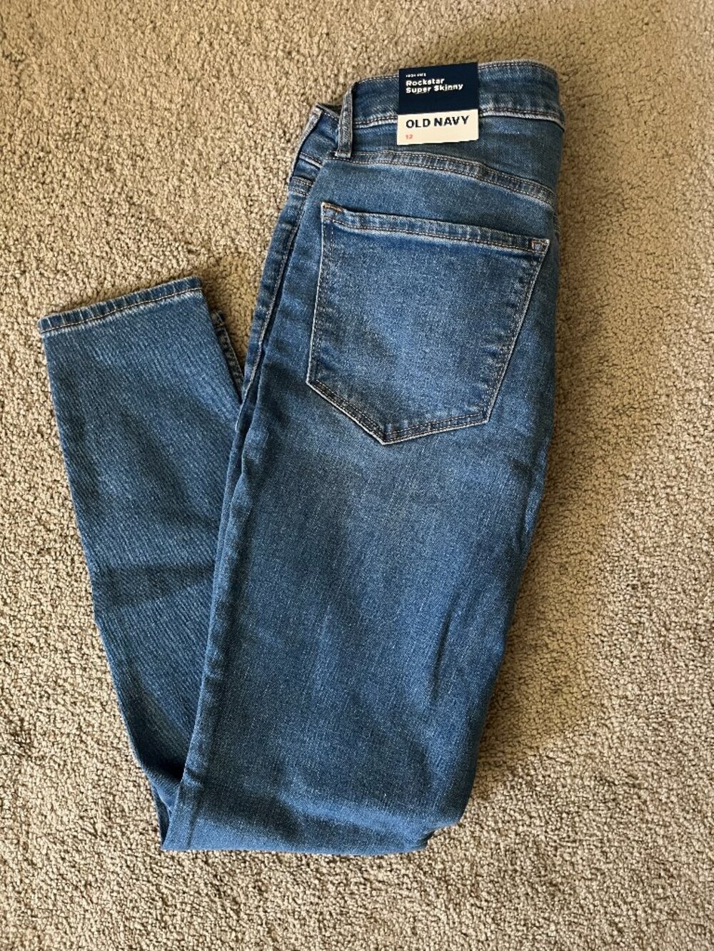 High-Waisted Rockstar Super-Skinny Jeans